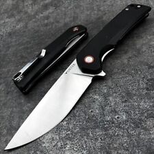 VORTEK RIPTIDE Black G10 Tactical EDC Ball Bearing D2 Blade Folding Pocket Knife picture