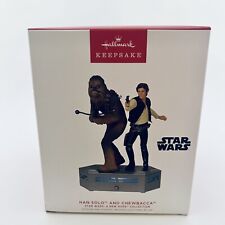 Hallmark 2022 Star Wars Storyteller Han Solo and Chewbacca A New Hope Brand New picture
