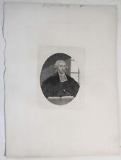 Rev. John Kemp, 1745-1805. Tolbooth Church, Edinburgh. Etching by John Kay, 1792 picture