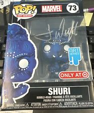 Autographed Letitia Wright Shuri Funko Pop signed Marvel Shuri # 73 With COA picture