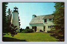 Presque Isle MI-Michigan, Old Presque Isle Light House Museum Vintage Postcard picture