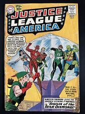 Justice League of America #4 1960 DC Comics Batman Superman Silver age Fair picture