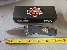 Case Cutlery XX Harley Davidson Tec X Linerlock Black G10 Folding Knife CA 52161 picture