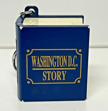 Vintage 1995 Takara Washington DC Smithsonian Story Pop Up Storybook Keychain picture