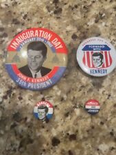 1961 John F.  Kennedy 35th President Inauguration Day Button w/extras picture