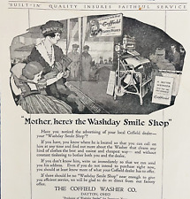 Vintage Ad 1921 Ephemera Coffields Washer Company Canada picture