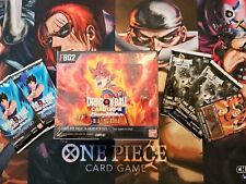 Fb02 Blazing Aura DBS Fusion World Card Game Sealed Box ENG + Promos picture