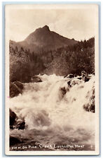 Livingston Montana MT Postcard View on Pine Creek c1920's RPPC Photo picture