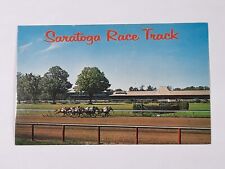 Saratoga Race Track P38063 New York Horse Racing Vintage Postcard picture