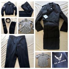MEN'S AIR FORCE BLUES COLLECTION Service Coat Pants Shirts Belt Gloves 40R NWT picture