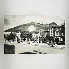 Plaza de Armas Zacatecas RPPC Postcard 1950s Mexico Hidalgo Avenue Street B2880 picture