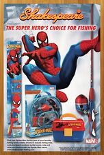 2007 Shakespeare Spider-Man Fishing Rod/Gear Print Ad/Poster Marvel 00s Kid Art picture