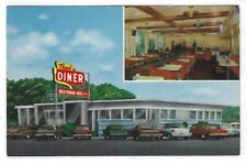 Near Harrisburg Pa Trail Diner Routes 11&15 Postcard Restaurant 1950 Automobiles picture