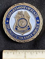 Dept of State Diplomatic Security (DS) Overseas Advisory Council Challenge Coin picture