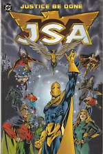 JSA : JUSTICE BE DONE  $14.95 TPB  148-PAGE  1st PRINT   DC  2000 NICE picture