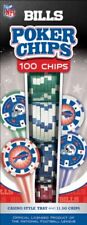 Official NFL Buffalo Bills Poker Chips - 100 pc picture