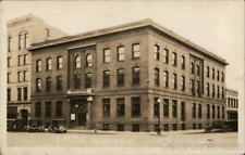 1929 RPPC Fargo,ND YMCA Cass County North Dakota Real Photo Post Card 1c stamp picture