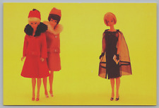 Barbie Doll Postcard Ensemble Pak Its Cold Outside Black Magic 1960s - REPRO G2 picture