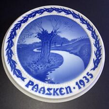 Bing And Gröndahl 1935 Easter Paasken Plate “The Old Willow Tree” picture