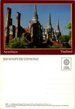 Thailand Ayutthaya Wat Phra Si San Phet Pagodas Ruins Palace VTG Postcard picture