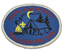 North Star District Patch 1986 Fall Camporee BSA Boy Scouts Of America Badge picture