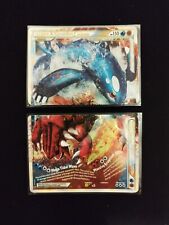 Pokémon TCG - Undaunted Kyogre & Groudon Legend 87/90 and 88/90 Holo Cards - NM picture