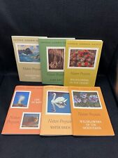 VTG 1959-60 National Audubon Society Nature Program 6 Booklets, Stickers Unglued picture