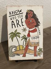 Disney Moana “Know Who You Are” Wall Art 6x9 Decor picture