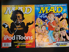 MAD Magazine Lot - #462 & # 463 ~ Feb & Mar 2006~~AMERICAN IDOL - iPOD ~ SCARCE picture