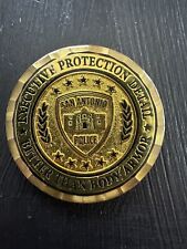 San Antonio Police Department Texas Executive Protection Detail Challenge Coin picture