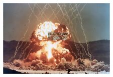 NUCLEAR ATOMIC BOMB DETONATION MUSHROOM CLOUD OPERATION TEAPOT 4X6 PHOTO picture