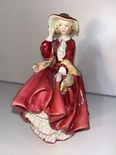 Vtg 1937 Royal Doulton Top O The Hill Lady Figurine HN1834 Signed picture
