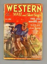 Western Novel and Short Stories Pulp May 1939 Vol. 7 #6 GD picture