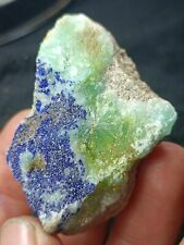 55g Lazurite and Green Aragonite Combine Cluster Afghanistan picture