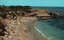 Postcard CA La Jolla California The Cove Beach Scene Posted 1964 Vintage PC J142 picture