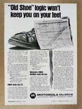 1975 Motorola McMOS CMOS vintage print Ad picture