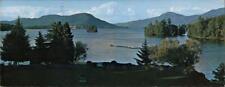 1972 Lake George near Bolton,NY Warren County New York Panorama Dean Color picture