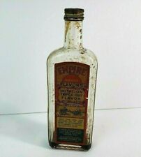 Vintage RARE Empire Brands Imitation Tropical Flavor Empty Bottle 8 oz 8