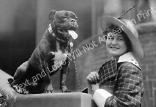 1915 Miss Edith Gracie at the Dog Show Vintage Old Photo 13