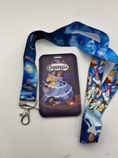 Disney's CINDERELLA lanyard with card holder for pins, tickets, ID picture