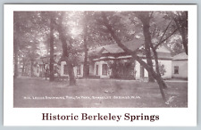  c1960s Berkeley Springs Historic Park Repro Vintage Postcard picture