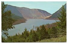 Vintage Earthquake Lake and Slide Dam Montana MT Postcard Madison River Unposted picture