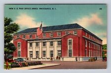 Providence RI-Rhode Island, New US Post Office Annex, Antique, Vintage Postcard picture