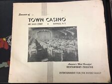 Vintage 1950’s Town Casino Photo Holder Buffalo NY picture