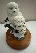 Owl Limited Edition Collectible Musical Figurine National Geographic with COA picture