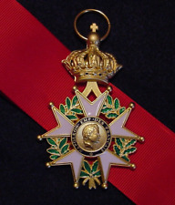 FRENCH LEGION OF HONOR  ORDER MEDAL - COMMANDER - SECOND  EMPIRE picture