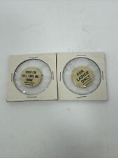 Two Vintage Cigarette Button Pin - High Admiral Small 1” picture