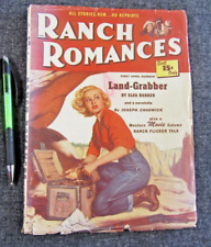 Ranch Romances Pulp Magazine March 31 1950 96pp Vintage VG All New Scarce picture