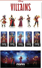 Disney VILLAINS FIGPIN LE PIN SET D23 2022 Brand New In Box Never Opened Mint￼ picture
