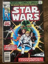 Star Wars #1 First Printing-30 Cent Newsstand Edition- Marvel 1977 RARE picture
